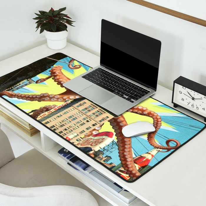 Attack of the Octopus Desk Mat Gallery Image 2