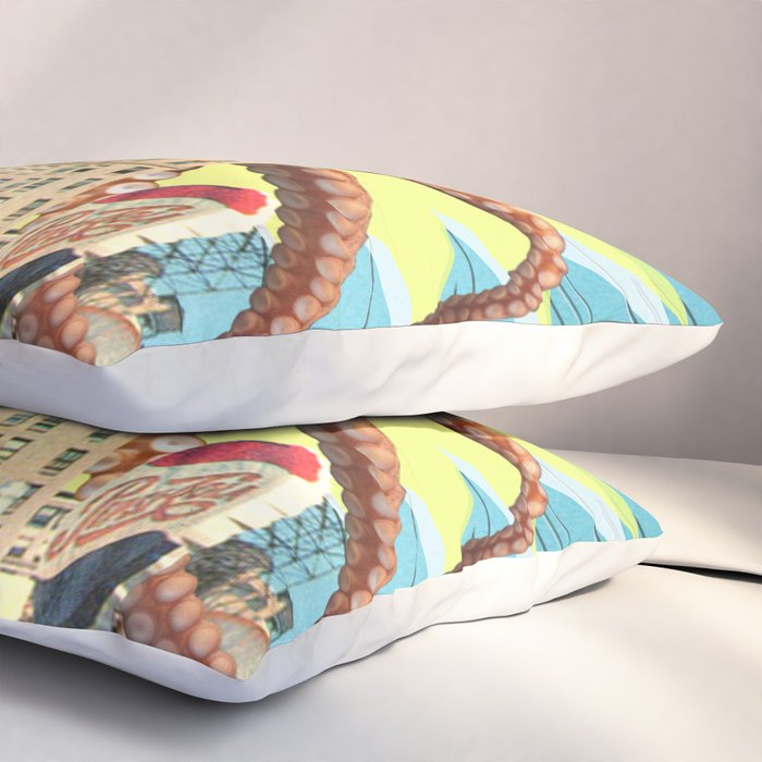 Attack of the Octopus Pillow Sham Gallery Image 3