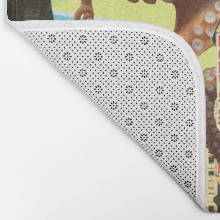 Attack of the Octopus Bath Mat Gallery Image 2