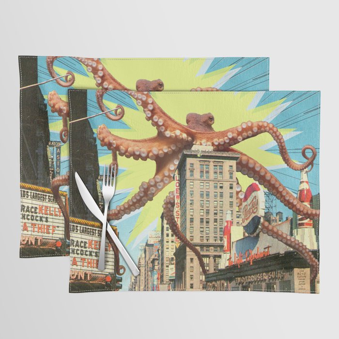 Attack of the Octopus Placemat Gallery Image 1