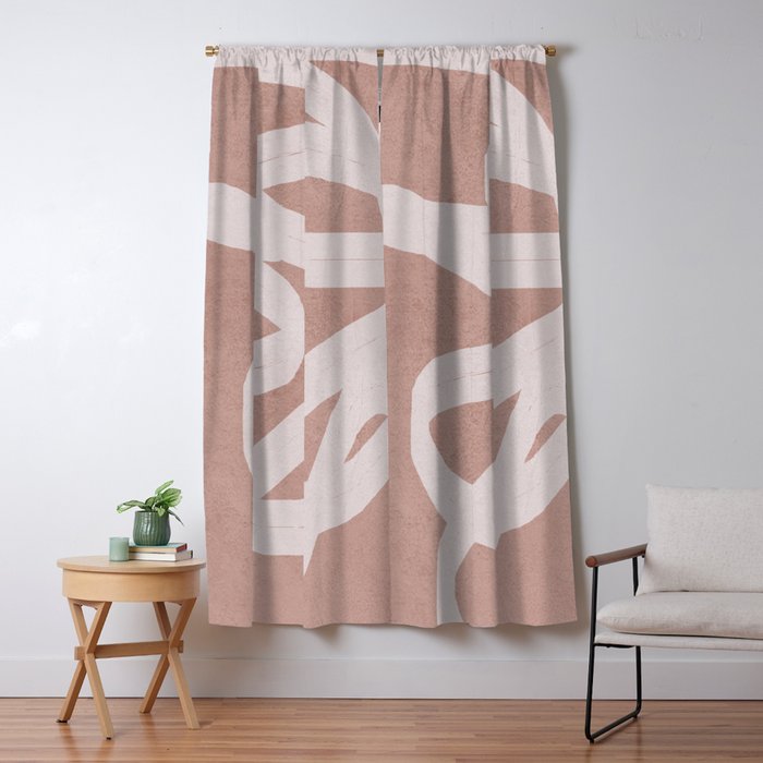Abstract Flow I Window Curtain Gallery Image 5