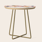 Landscape of flowers and dandelions Side Table Gallery Image 1