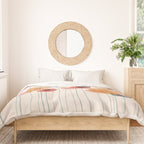 Landscape of flowers and dandelions Duvet Cover Gallery Image 3