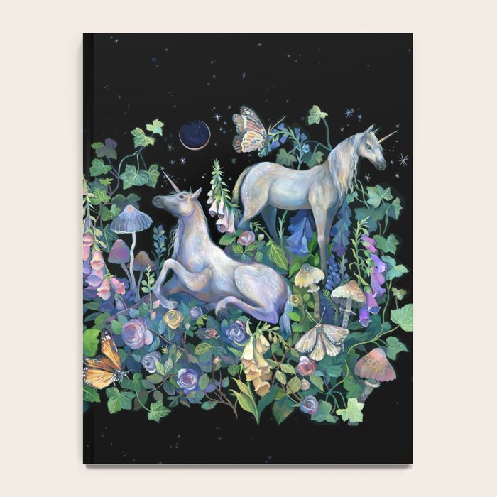 Unicorns Magical Rose Garden Notebook Gallery Image 4