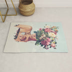 Flower-ism - Bouquet Pot Head Rug Gallery Image 1