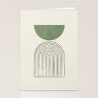 Arch balance green Stationery Card Gallery Image 2