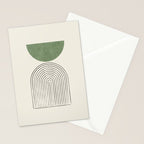 Arch balance green Stationery Card Gallery Image 2