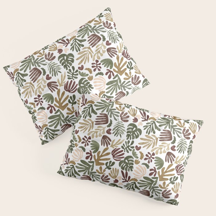 Matisse abstract jungle 17 Pillow Sham Gallery Image 3