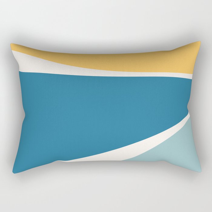 Minimalist Plant Abstract LXI Rectangular Pillow Gallery Image 1