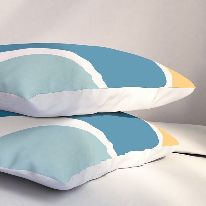Minimalist Plant Abstract LXI Pillow Sham Gallery Image 3