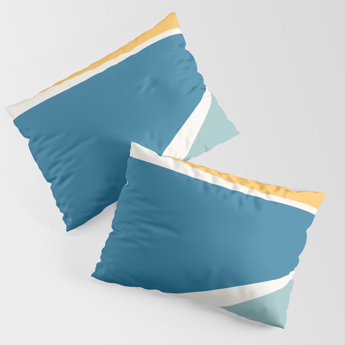 Minimalist Plant Abstract LXI Pillow Sham Gallery Image 1
