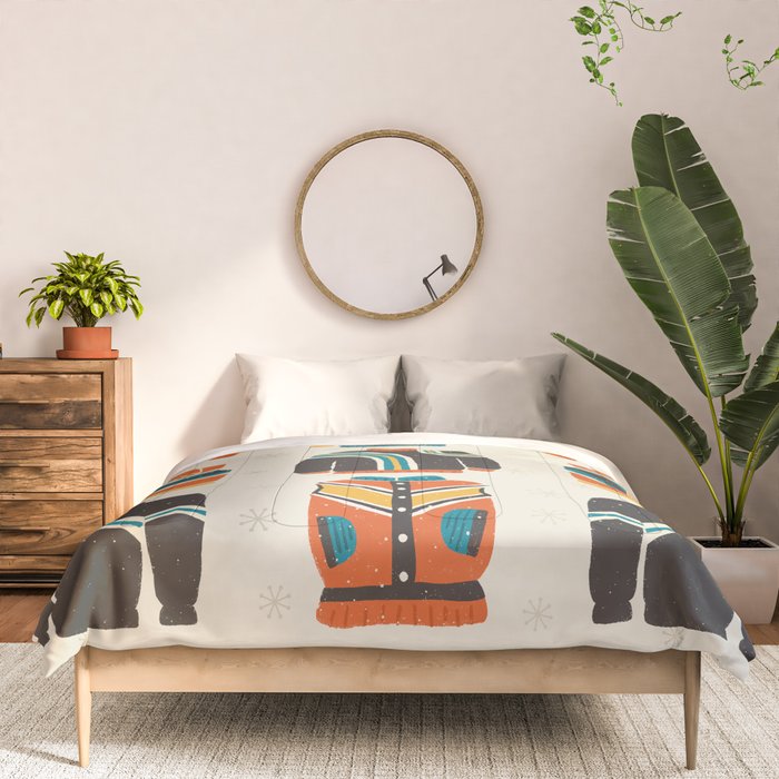 Vintage Skiwear Comforter Gallery Image 3
