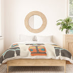 Vintage Skiwear Duvet Cover Gallery Image 3