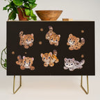 The year of big cat cubs - dark Credenza Gallery Image 1