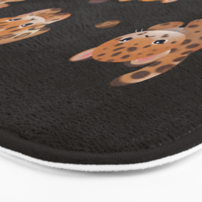 The year of big cat cubs - dark Bath Mat Gallery Image 3