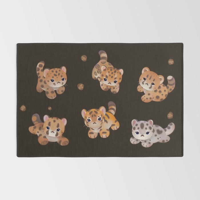 The year of big cat cubs - dark Rug Gallery Image 2