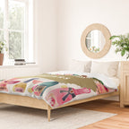 Cheers My Dears - Gold Duvet Cover Gallery Image 2