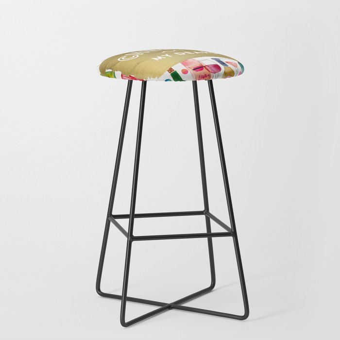 Cheers My Dears - Gold Stool Gallery Image 1