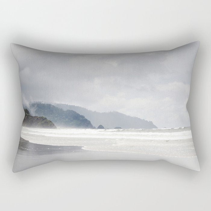 Oregon Coast #1 | Ocean Art Print | Pacific Northwest Rectangular Pillow Gallery Image 2