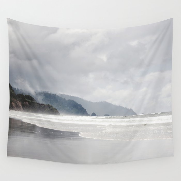 Oregon Coast #1 | Ocean Art Print | Pacific Northwest Wall Tapestry Gallery Image 1