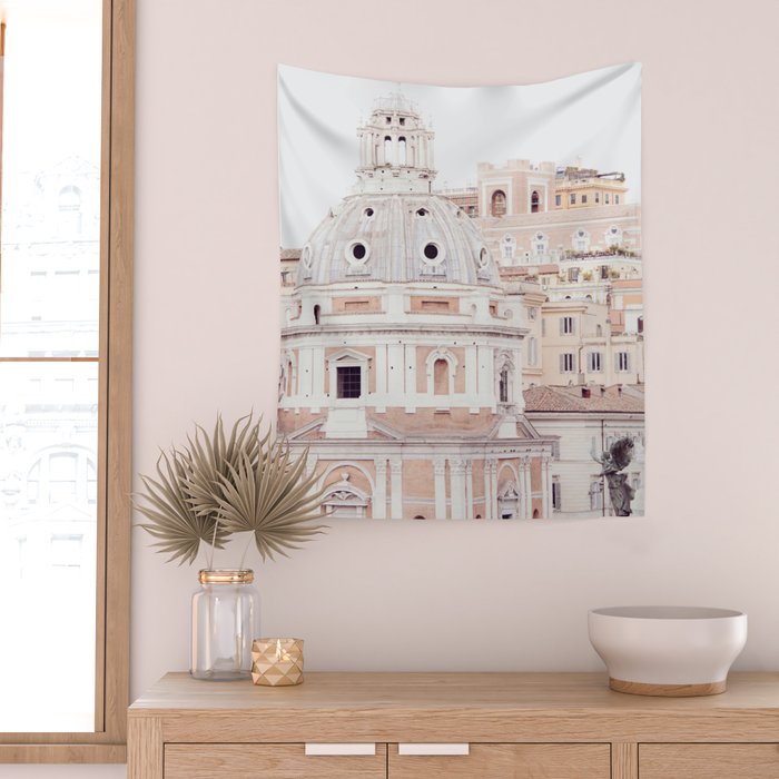 Pale Rome | Travel Photography Art Print | Architecture Wall Tapestry Gallery Image 2