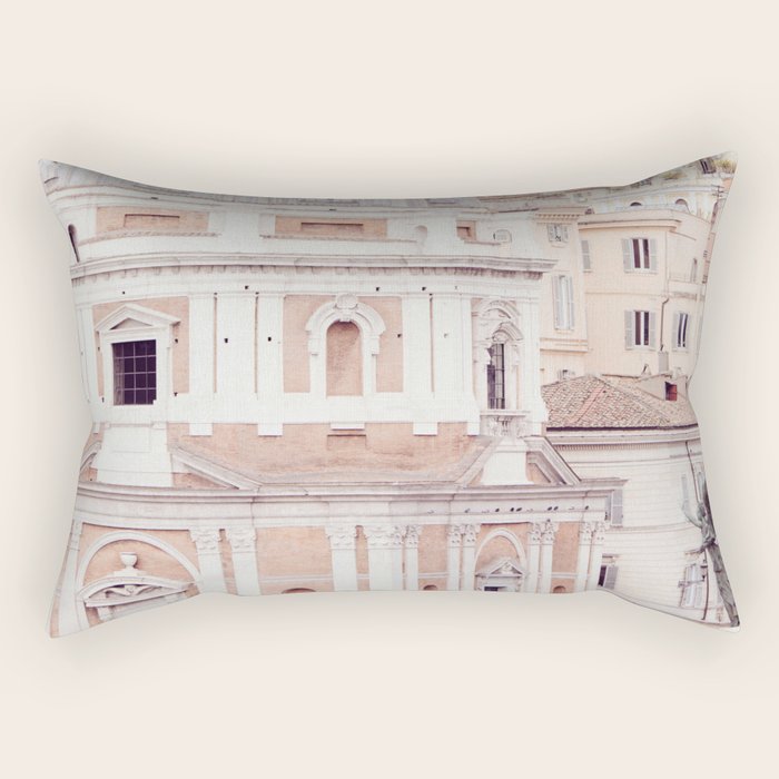 Pale Rome | Travel Photography Art Print | Architecture Rectangular Pillow Gallery Image 2