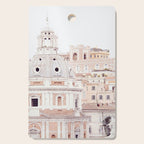 Pale Rome | Travel Photography Art Print | Architecture Cutting Board Gallery Image 1