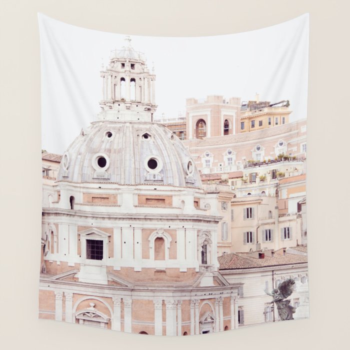 Pale Rome | Travel Photography Art Print | Architecture Wall Tapestry Gallery Image 4