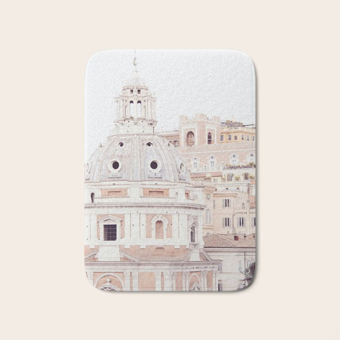Pale Rome | Travel Photography Art Print | Architecture Bath Mat Gallery Image 1