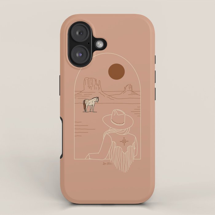 Lost Pony - Pink Clay iPhone Case Gallery Image 1