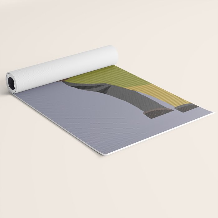Zebra Yoga Mat Gallery Image 2