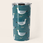 Seagull Standing Travel Mug Gallery Image 1