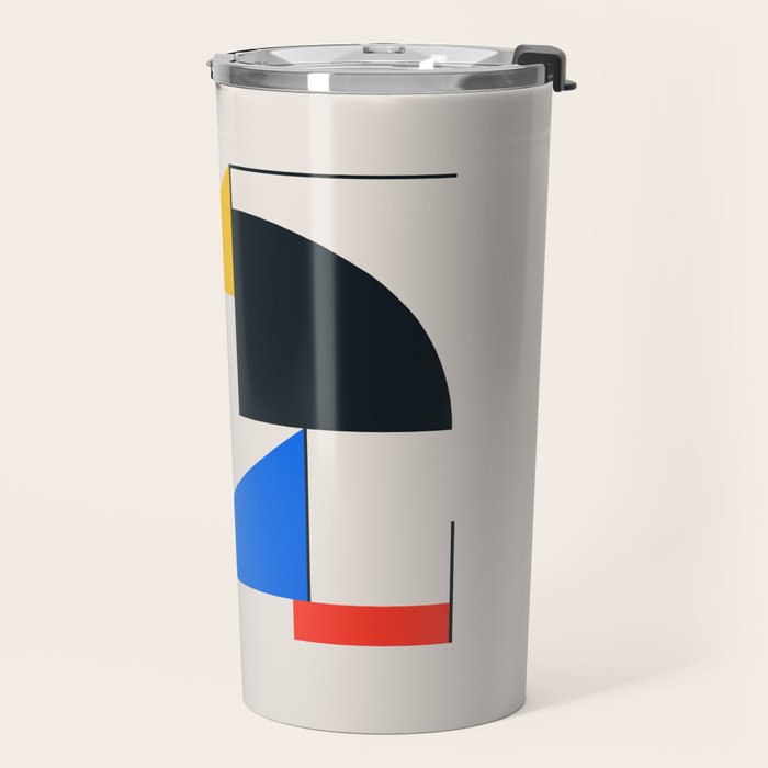 BAUHAUS 05: Exhibition 1923 | Mid Century Series  Travel Mug Gallery Image 2