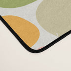 Colorful organic shape art pattern Desk Mat Gallery Image 4