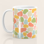 Colorful organic shape art pattern Coffee Mug Gallery Image 3