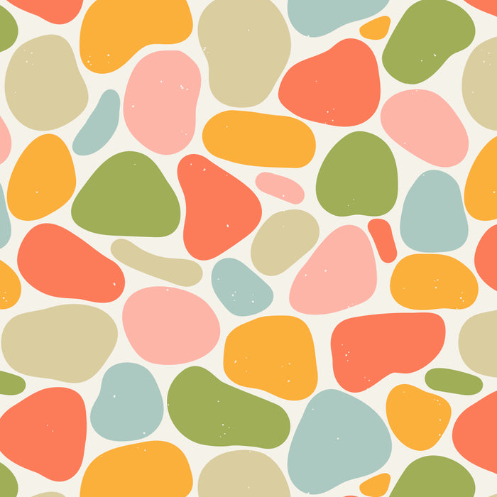 Colorful organic shape art pattern Coffee Mug Gallery Image 2