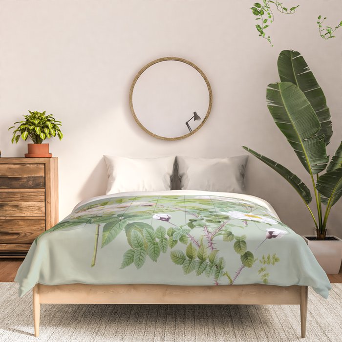 Purest Bloom Botanical Collage Comforter Gallery Image 3