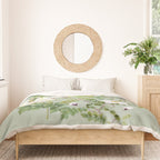 Purest Bloom Botanical Collage Duvet Cover Gallery Image 3