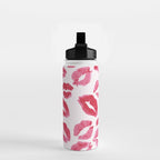 Lipstick Kisses Water Bottle Gallery Image 2