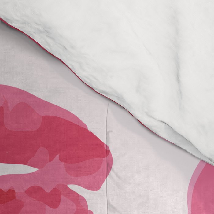 Lipstick Kisses Comforter Gallery Image 4
