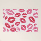 Lipstick Kisses Welcome Mat Gallery Image 1
