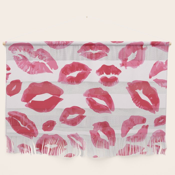 Lipstick Kisses Wall Hanging Gallery Image 1