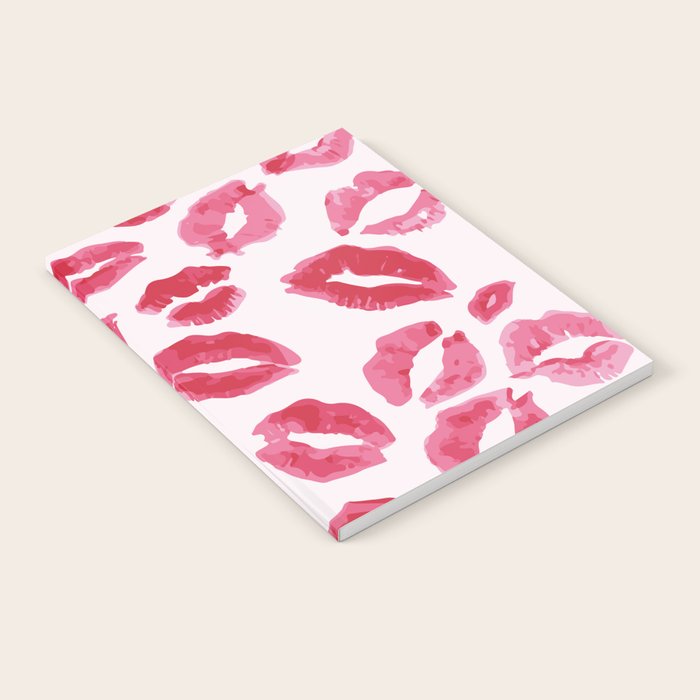 Lipstick Kisses Notebook Gallery Image 1