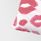 Lipstick Kisses Pillow Sham Gallery Image 4
