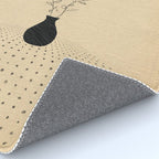 Minimal plant in the vase Rug Gallery Image 4
