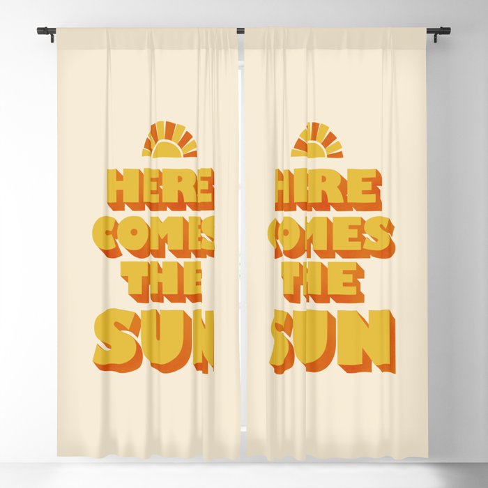 Here comes the sun Window Curtain Gallery Image 5