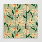 Flower Market Copenhagen - Matisse Inspired Wood Wall Art Gallery Image 1