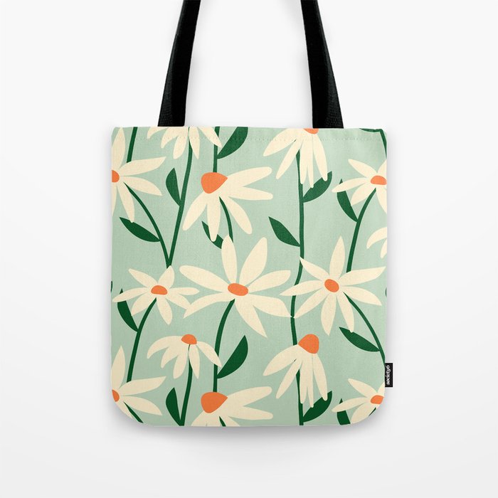 Flower Market Copenhagen - Matisse Inspired Tote Bag Gallery Image 1