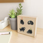 Party Cats in Party Hats Mini Art Print Gallery Image 2
