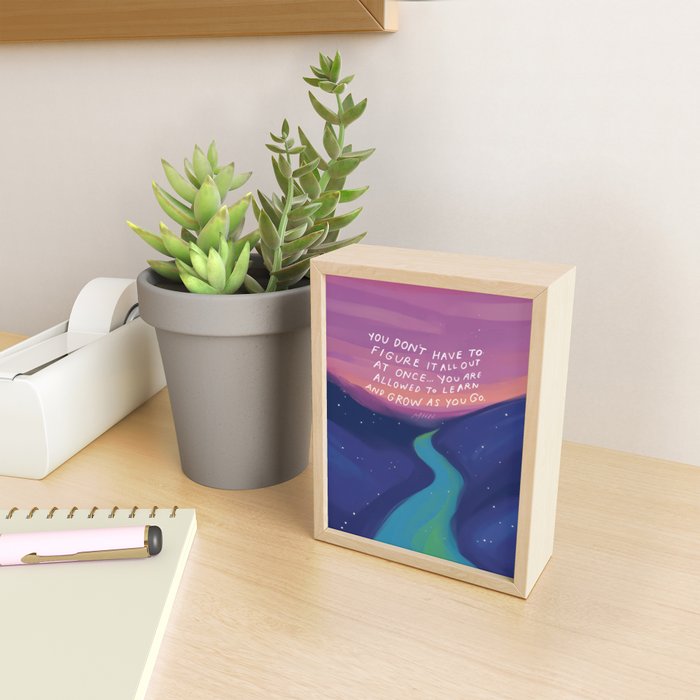 Grow as you go Mini Art Print Gallery Image 2